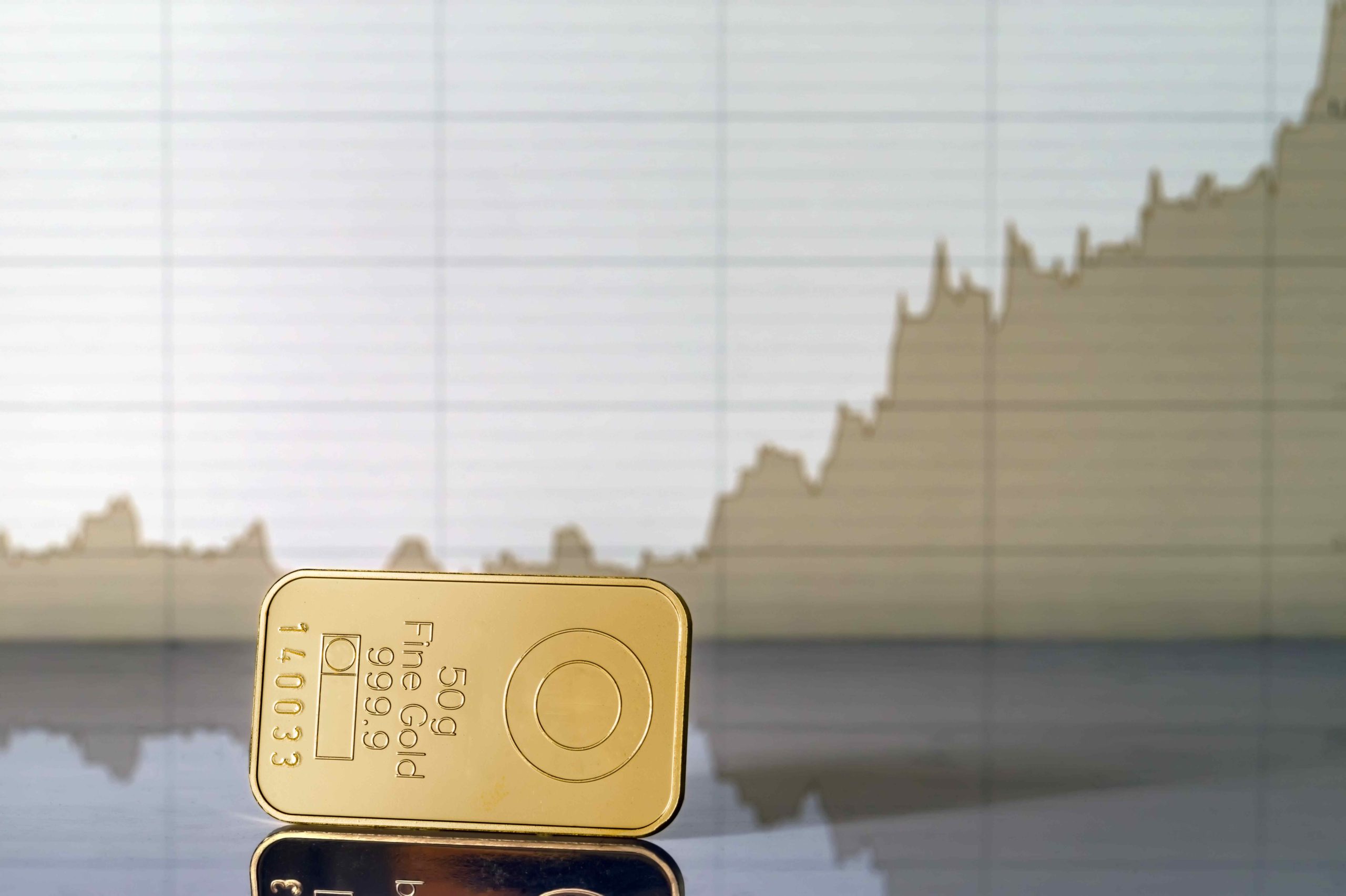 الذهب يواصل اتجاهه الصاعد بعد تصريحات باول