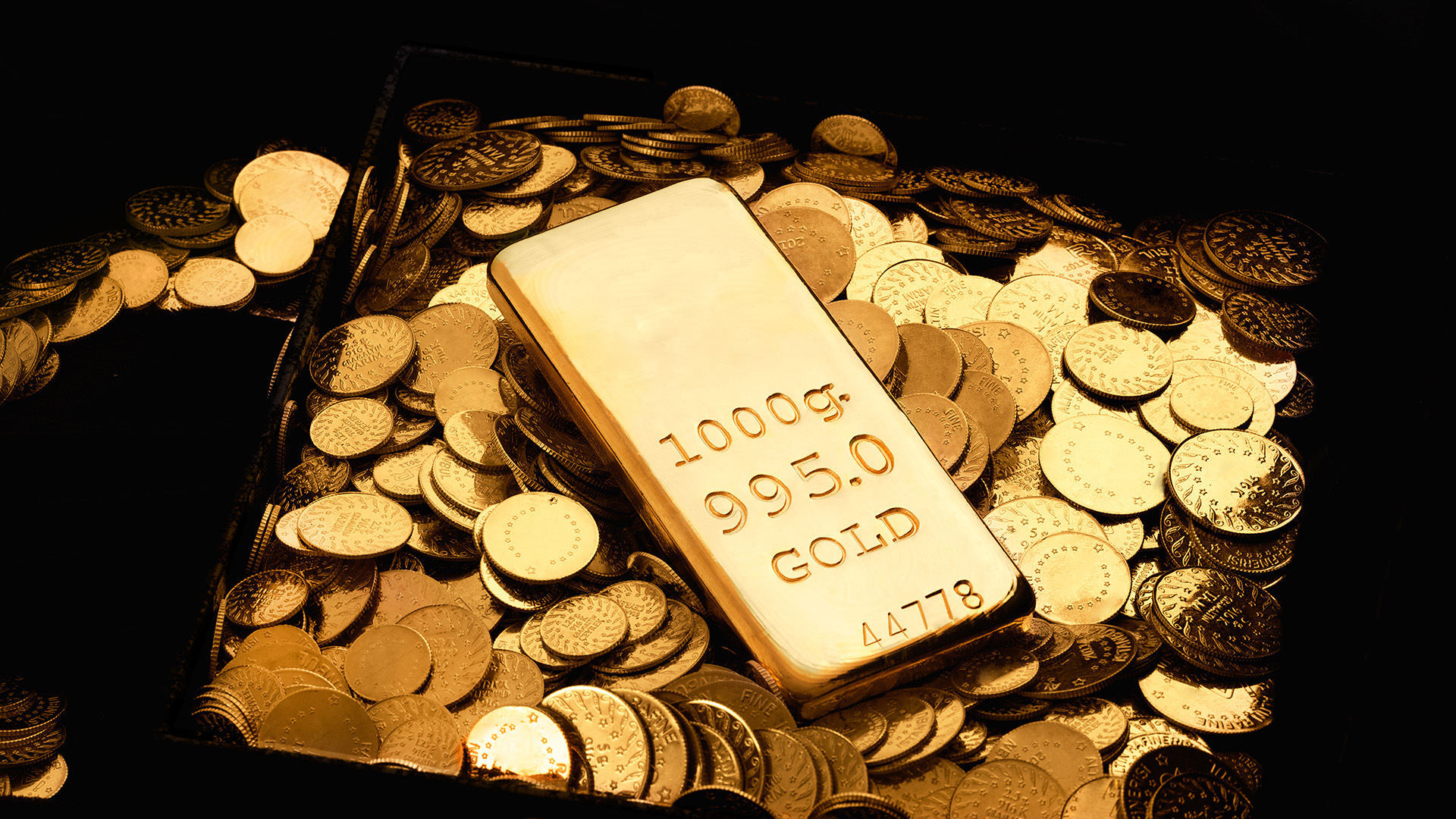 الذهب تحت ال2000 دولار للأونصة