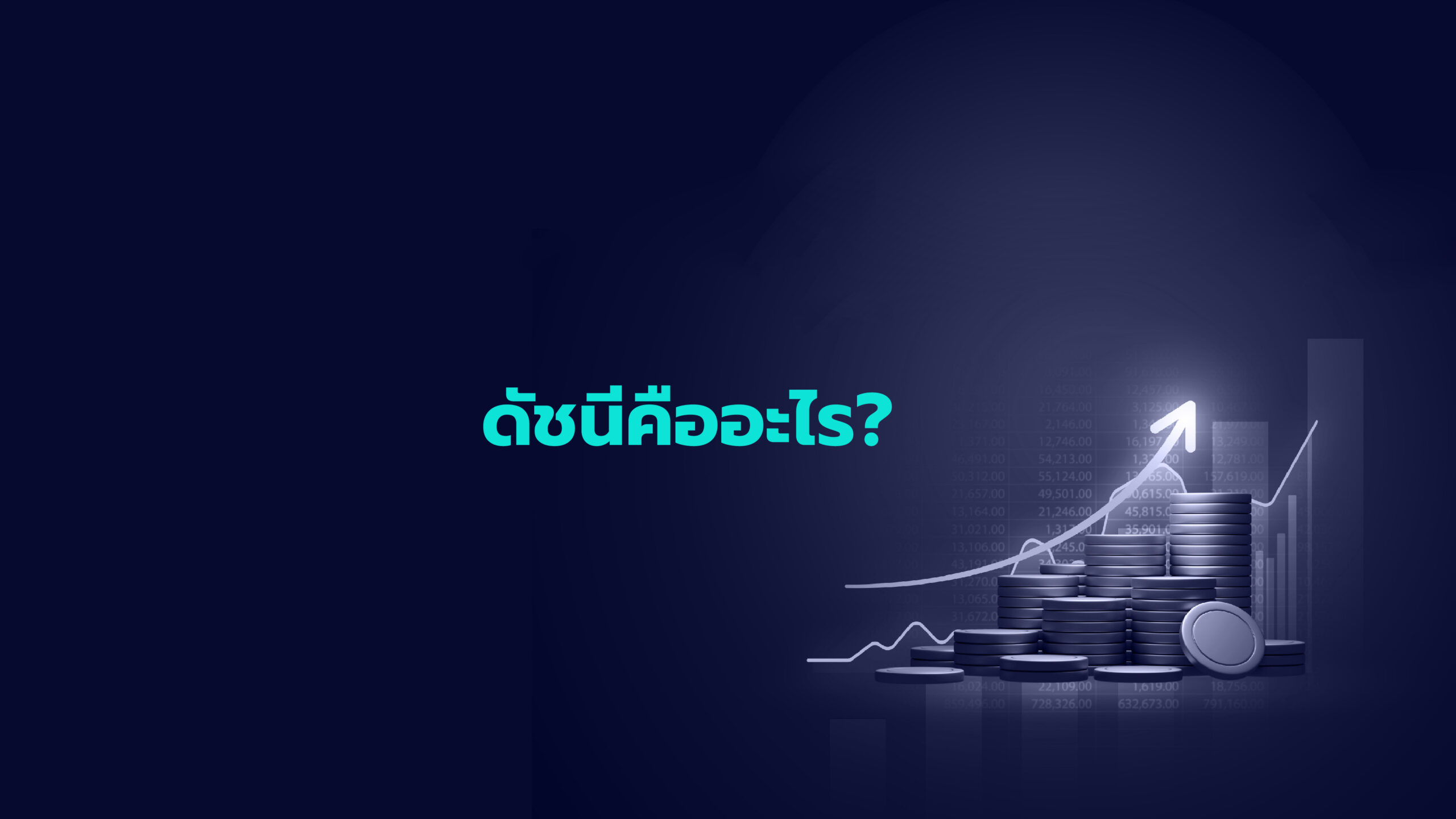 ดัชนีคืออะไร?
