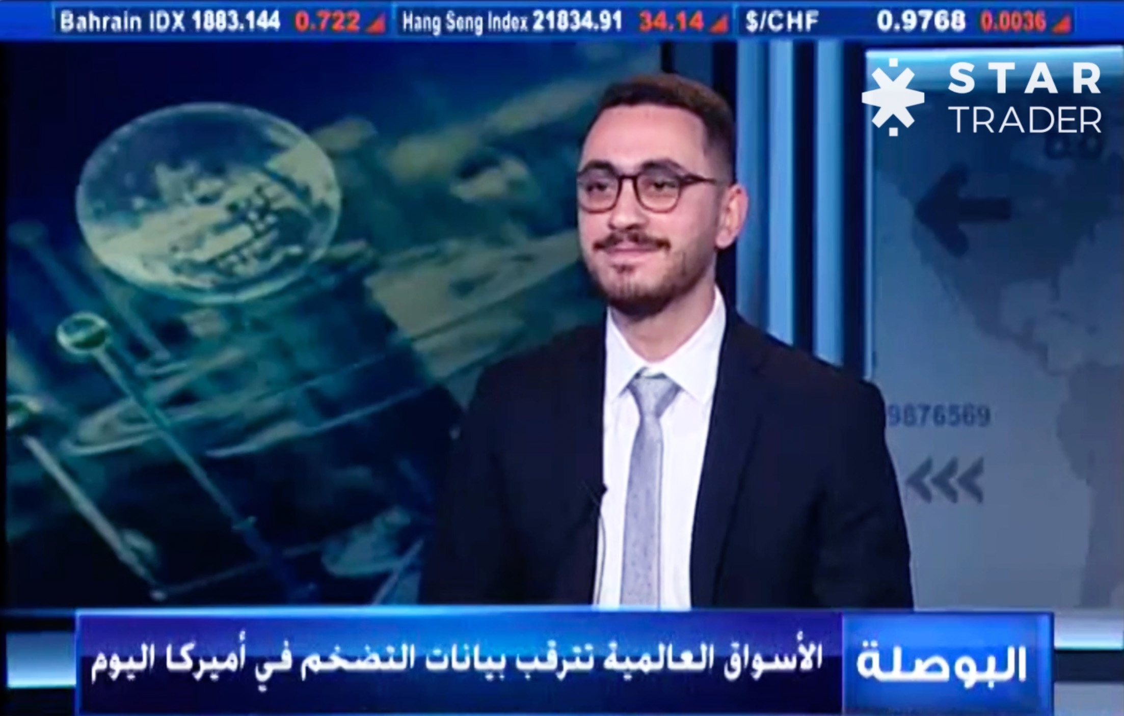Mr. Khalid Al-Qudah on CNBC Arabia discussing the current market state