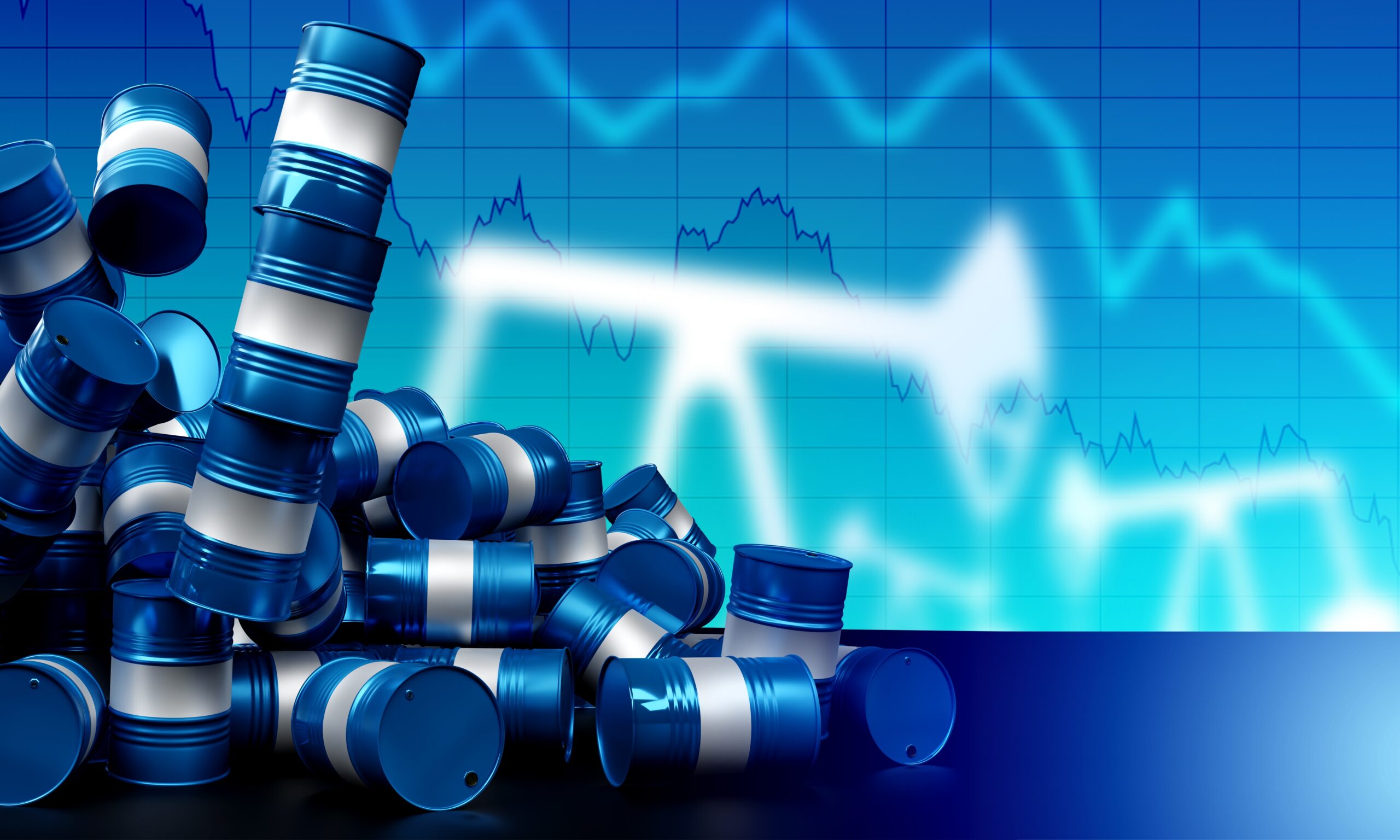 Barrels of oil amid Initiating a Voluntary Reduction in Oil Production